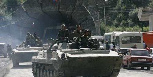 The 2008 military conflict. South Ossetia. Photo: REUTERS/Sergei Karpukhin