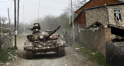 Frontline in Nagorno-Karabakh. Photo: REUTERS/Staff