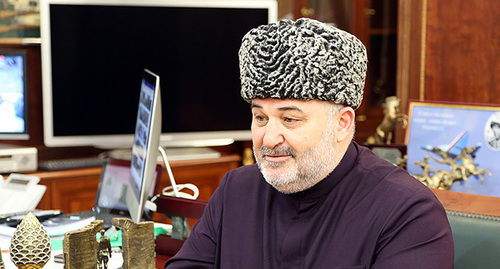 The Mufti of Ingushetia Isa Khamkhoev. Photo by the press service of the head of Ingushetia http://www.ingushetia.ru/