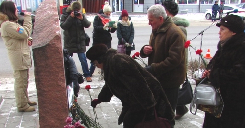 Action in memory of victims of trolleybus terror act in Volgograd, December 30, 2018. Photo by Vyacheslav Yaschenko for the Caucasian Knot