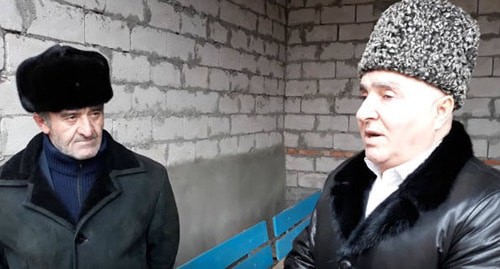 Residents of the village of Sagopshi. Screenshot from video by user Ruslan Albakov-Myarshkhy https://www.youtube.com/watch?v=gtQQh92_mJ8