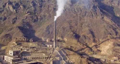 Alaverdi Copper Smelting Factory. Photo: Yakovlev Sergey https://ru.wikipedia.org/