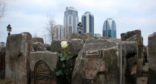 A view of the Grozny City from the memorial complex in Grozny. Photo courtesy of an eyewitness for the "Caucasian Knot"