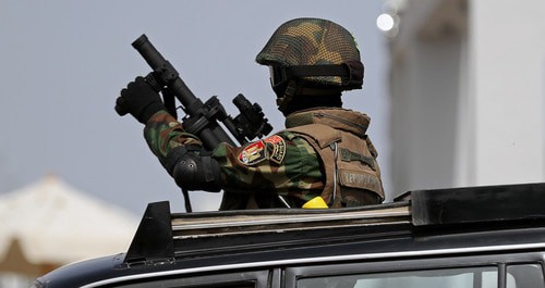 Egyptian law enforcer. Photo: REUTERS/Mohamed Abd El Ghany
