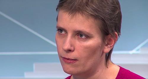 Marina Litvinovich. Photo: screenshot of the video by the TV Channel A24 "Interview with Marina Litvinovich" / https://www.youtube.com/watch?v=noPXKL8HKAo