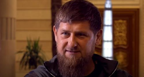 Ramzan Kadyrov. Screenshot of the video by the BBC News Russian https://www.youtube.com/watch?v=jp65fNM4Mj8