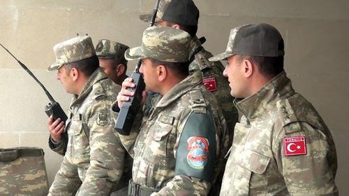 Azerbaijani and Turkish military servicemen. Photo by the press service of the Azerbaijani Ministry of Defence https://mod.gov.az/ru/news/nachalis-sovmestnye-azerbajdzhano-tureckie-takticheskie-ucheniya-s-boevoj-strelboj-26674.html