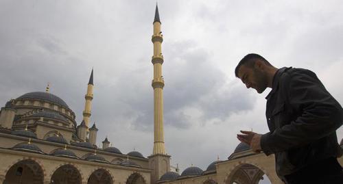 Mosque 'The Heart of Chechnya' in Grozny. Photo: REUTERS/Maxim Shemetov