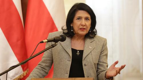Salome Zurabishvili. Photo: press service of the President of Georgia,  https://www.president.gov.ge