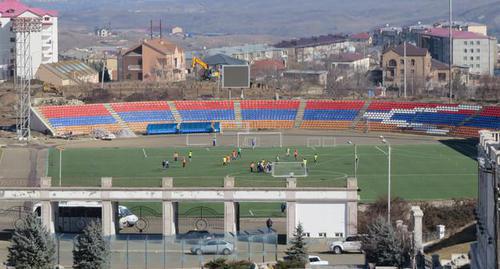 A stadium in Stepanakert. Photo by Alvard Grigoryan for the "Caucasian Knot"