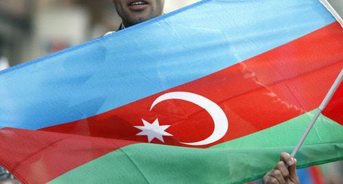 Flag of Azerbaijan. Photo: REUTERS/Osman Orsal