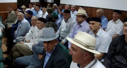 In the courtroom of the Supreme Court of Magas, June 19, 2019. Photo by Umar Yovloi for the Caucasian Knot 