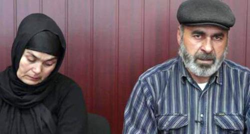 Parents of Gasanguseinov brothers. Photo: screenshot of the video by the project "Nashe Mnenie" ("Our Opinion") https://www.youtube.com/watch?v=ukl7T-V0eAs