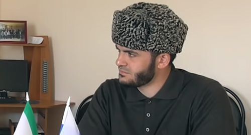 Musa Abadiev. Photo: screenshot of the video by the Council of Teips (family clans) of Ingushetia https://www.youtube.com/watch?time_continue=1046&amp;v=aLyS9dmszZI