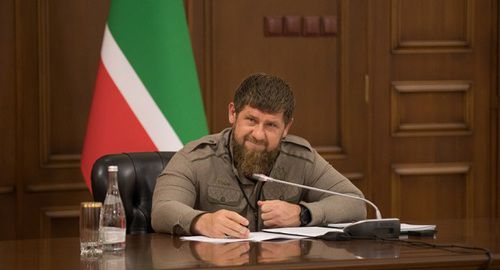 Ramzan Kadyrov. Photo from official VKontakte page, https://vk.com/photo279938622_456282134