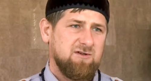 Ramzan Kadyrov. Photo: screenshot of the video by Rossiya 24 TV channel https://www.youtube.com/watch?time_continue=118&amp;v=nLJeWt8rJ70