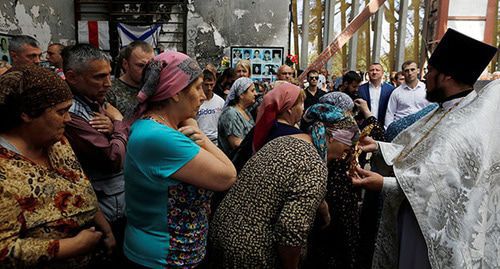 Commemoration events in Beslan, September 3, 2019. Photo: REUTERS/Eduard Korniyenko