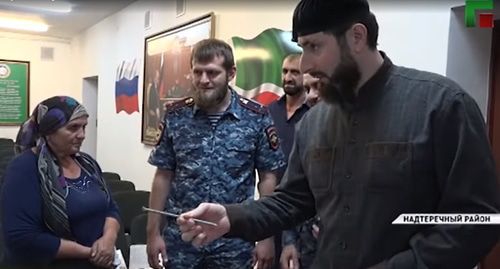 Screenshot from video posted by 'Grozny' TV Channel: https://www.youtube.com/watch?v=1tVqbmcyll4