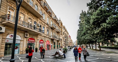 A street in Baku. Photo by Aziz Karimov for the "Caucasian Knot"