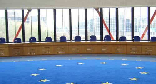 Meeting hall of the European Court of Human Rights. Photo: http://ru.wikipedia.org/wiki