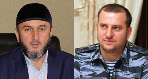 Valid Abdureshidov (left) and Apti Alaudinov. Collage by the Caucasian Knot. Photo: press service of the United Russia Party, https://chechen.er.ru/persons/19000/, Rustam Djalilov, http://kavpolit.com