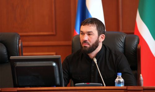Speaker of the Chechen Parliament Magomed Daudov. Photo: press service of the Chechen Administration, http://chechnya.gov.ru