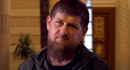 Ramzan Kadyrov. Screenshot from video posted by BBC News – Russian Service at: https://www.youtube.com/watch?v=jp65fNM4Mj8