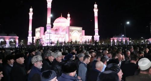 Celebration of the birthday of Prophet Muhammad in Shali. Photo: press service of the head and government of the Chechen Republic. http://chechnya.gov.ru/