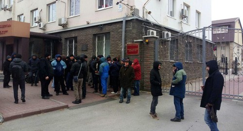 At the Southern District Military Court. Photo by Konstantin Volgin for the Caucasian Knot
