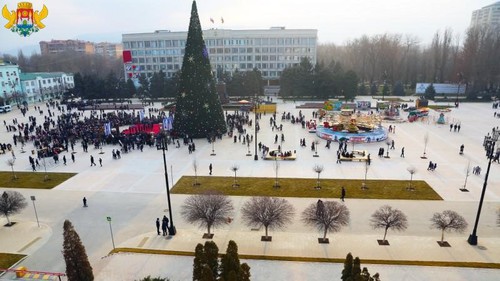 Central square of Makhachkala after reconstruction. Photo: press service of the City Administration, https://www.mkala.ru