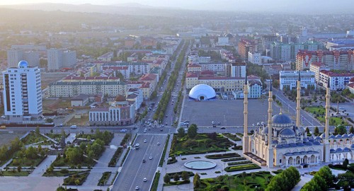 Grozny. Photo: press service of the Mayoralty of Grozny http://grozmer.ru/v-blogah/groznyi.html