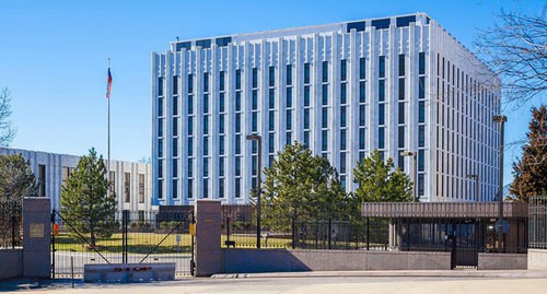 Russian Embassy in the United States. Photo: press service of the Embassy, https://washington.mid.ru/ru/