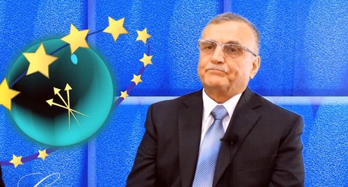 Adel Bashkaui. Screenshot from video poste by the Circassian Center TV: https://www.youtube.com/watch?v=8Awb6zjgIOs&feature=youtu.be