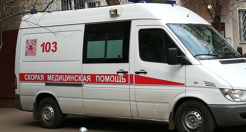 Ambulance. Photo by Nina Tumanova for the "Caucasian Knot"
