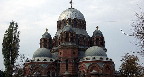 Znamensky Church in Khasavyurt. Photo: https://ru.wikipedia.org/