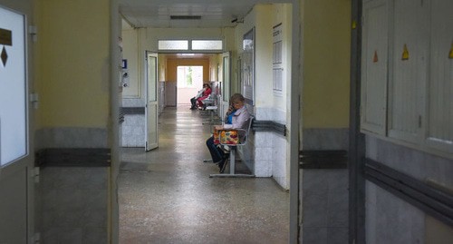 Hospital hall. Photo: Elena Sineok, Yuga.ru