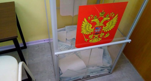 A ballot box. Photo by Svetlana Kravchenko for the "Caucasian Knot"