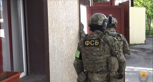 FSB agents. Photo: press service of the National Antiterrorism Committee of Russia, http://nac.gov.ru