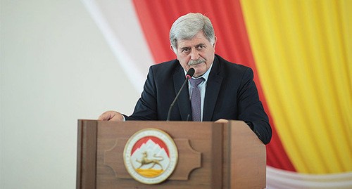 Erik Pukhaev, head of the Council of Ministers of South Ossetia. Photo by the government of the Republic of South Ossetia