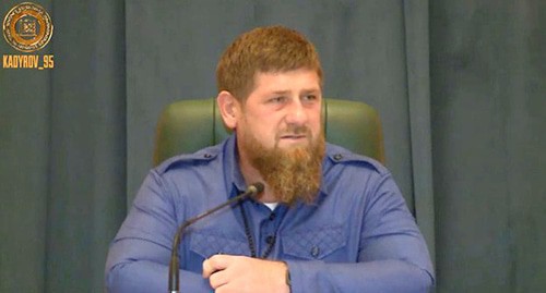 Ramzan Kadyrov. Screenshot: https://vk.com/ramzan?z=video279938622_456243487%2F626a2f48358e2ca0fc%2Fpl_wall_279938622