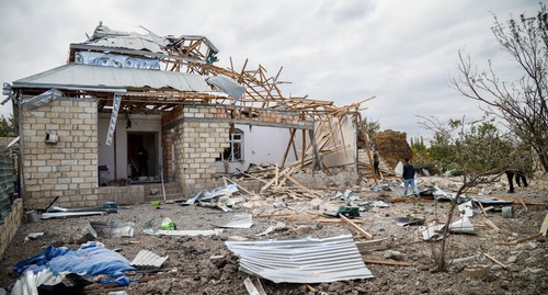 Destroyed house in the Terter District. Photo by Aziz Karimov for the Caucasian Knot
