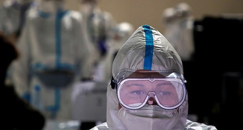 Medical workers. Photo: REUTERS/Maxim Shemetov