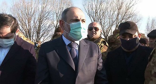 Nikol Pashinyan pays visit to the Syunik Region, December 21, 2020. Screenshot: https://www.facebook.com/nikol.pashinyan/videos/909317746503673