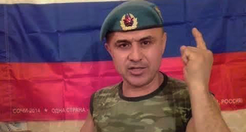 Askhabali Alibekov. Screenshot of the video https://www.youtube.com/watch?v=ylFjqKM-8yA
