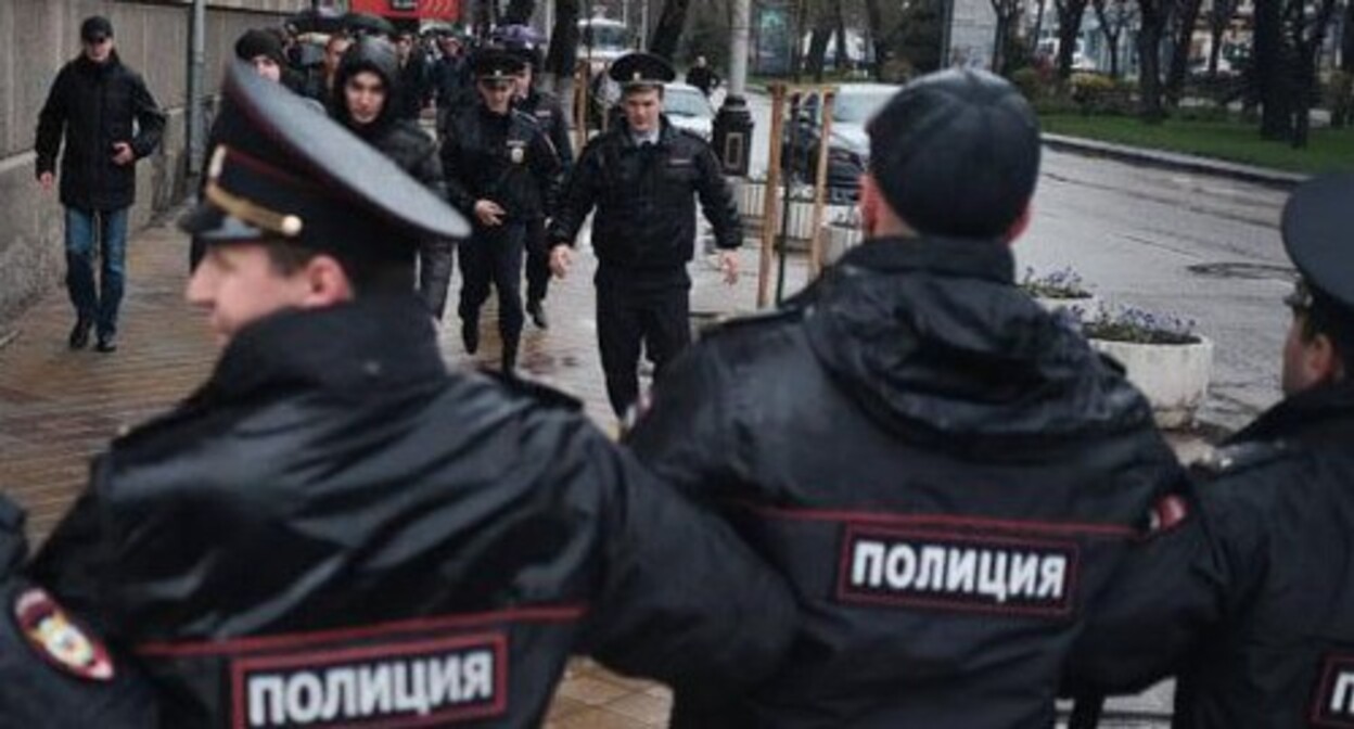 Police officers. Photo: Nikolay Khizhnyak / Yugopolis