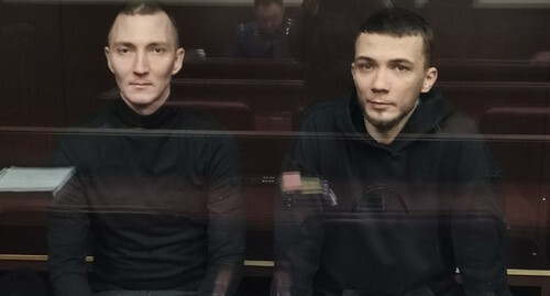Boris Goncharenko (on the left) and Bogdan Abdurakhmanov. Photo: https://www.facebook.com/photo?fbid=362891449914551&amp;set=a.113632768173755 (the activities of the Meta Company, owning Facebook, are banned in Russia)