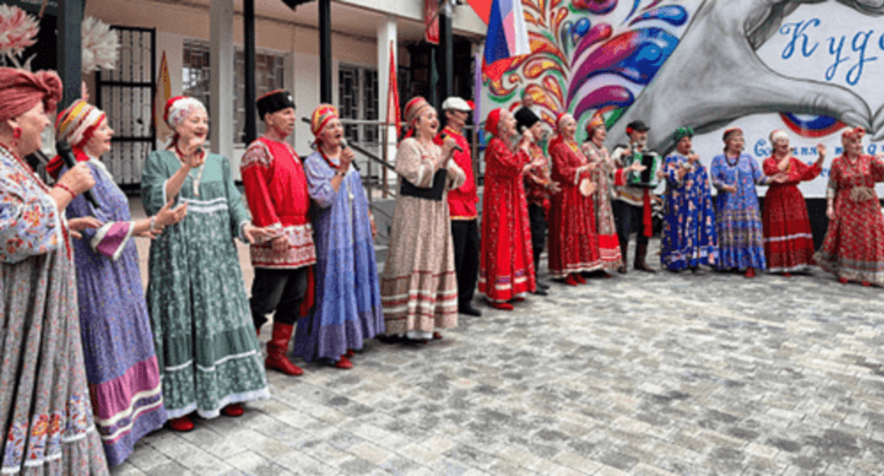 A festive concert in Kudepsta, photo by the "Caucasian Knot" correspondent