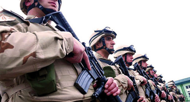 Georgian military contingent in Afghanistan. Photo by www.radiotavisupleba.ge
