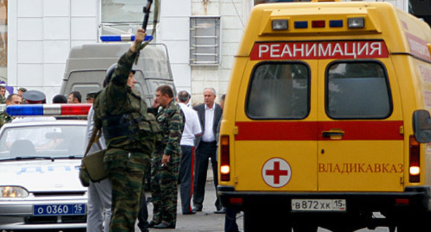 Place of terror act at central marketplace in Vladikavkaz, North Ossetia, September 9, 2010. Photo by Vladimir Mukagov for the "Caucasian Knot"