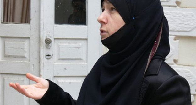 Zarema Bagautdinova. Photo by Patimat Makhmudova for the "Caucasian Knot"